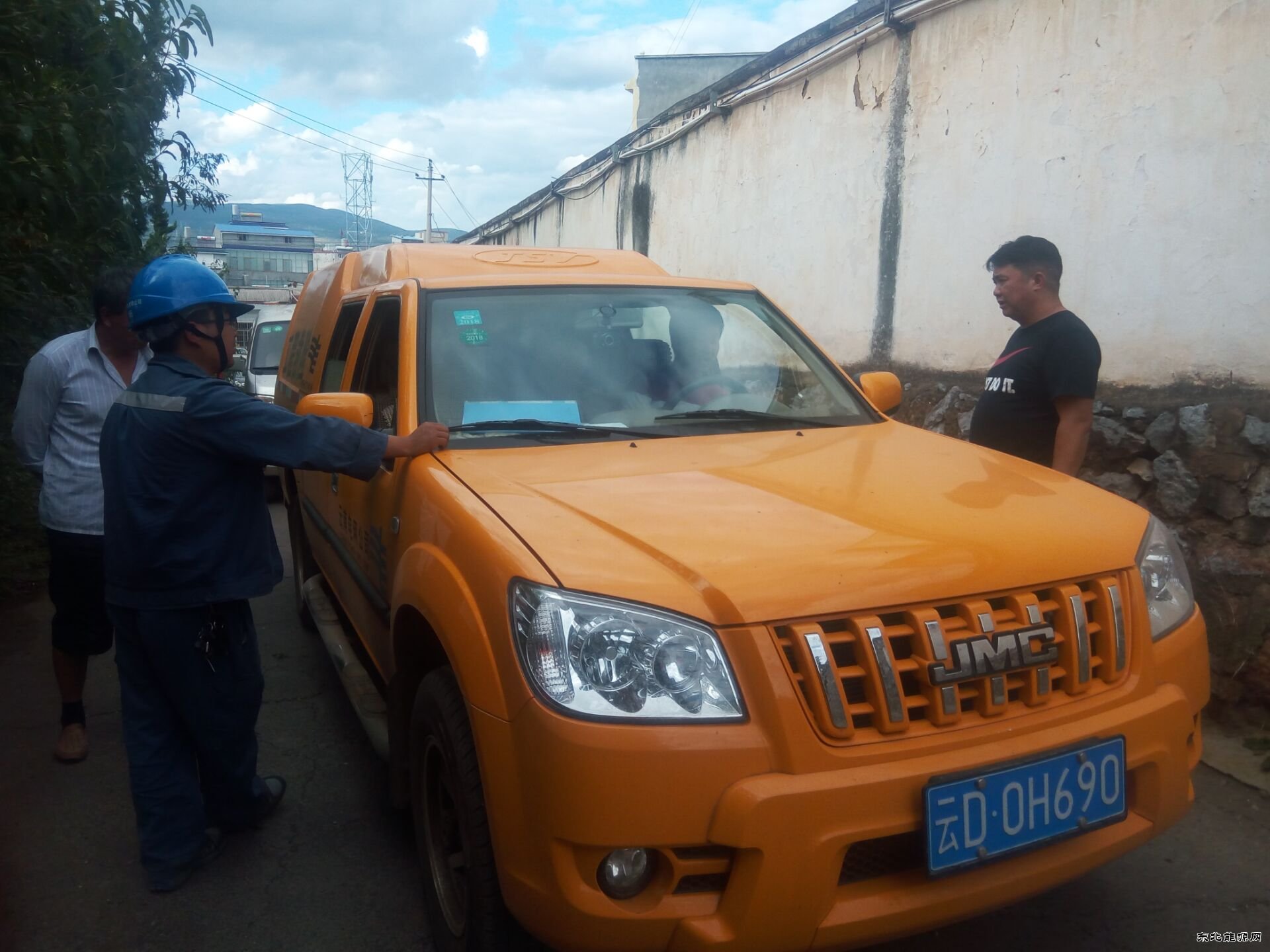 电力工人的国庆这样过