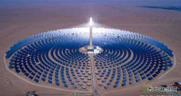 甘肃特殊发电站：沙漠中的镜子