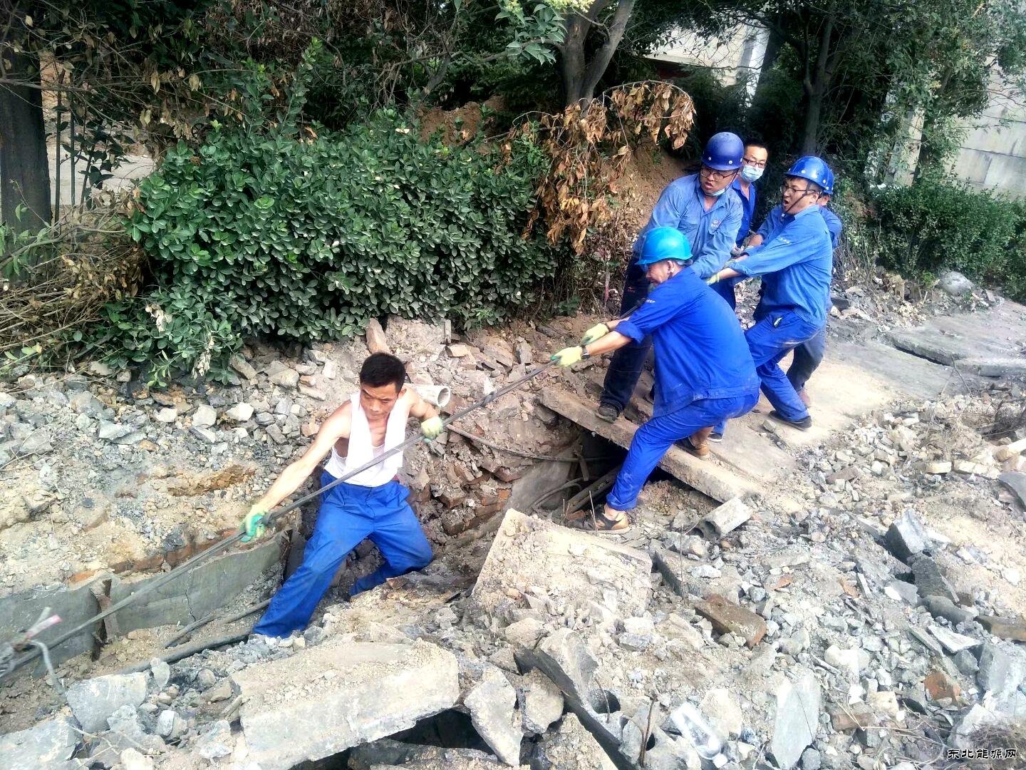 蒲白热电公司：建设不停歇 奔跑正当时