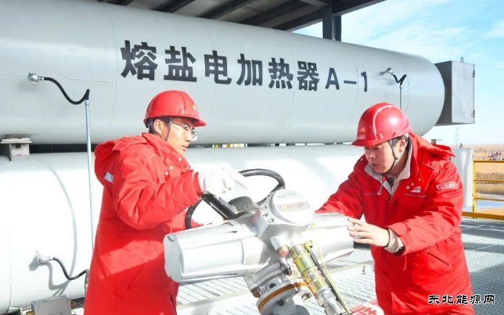 辽宁盘锦热熔岩储能电站投产