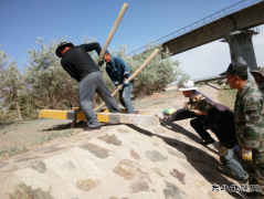 宁东铁路公司后勤处积极做好线路安全保护区管理工作