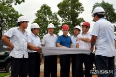 江西昌九城际铁路公司：董事长陈乃武到中铁21局昌赣12标检查工程