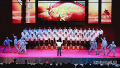 兴凯湖电业局：组织参加农管局“再唱红歌献给党”大合唱活动