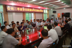 铜川矿业公司二季度质量标准化检查团深入下石节煤矿