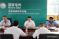 兴凯湖电业局：局长陈殿军一行到朝阳供电局调研