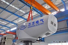 东方风电天津科技生产基地首批次直驱机组发运