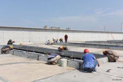 西安地铁工地上的高温坚守