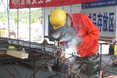 中铁二十一局集团：江西昌赣客专12标“热战”39℃高温奋力抢进度