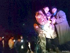 布尔津地方海事局成功在喀纳斯湖上搜救一名迷途女游客