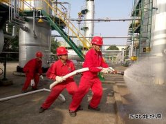 重庆天然气净化总厂渠县分厂应急演练保安全