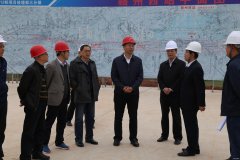 江西昌九城际铁路公司：新任董事长、总经理莅临昌赣客专12标工地