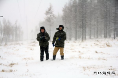 兴凯湖电业局：检修公司对全局66kv输电线路进行冬季巡视