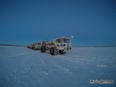 震源车雪地战极寒