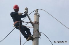 太康县供电公司：春光里    施工忙