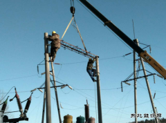 兴凯供电66KV龙头变增容扩建工程完成一期过渡