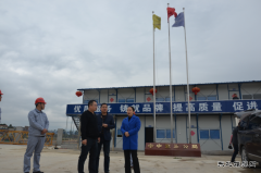 湖南省邵阳市北塔区委副书记、区长仇珂静到清远市政项目调研