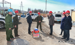 兴凯湖电业局：工会主席唐文德慰问春检一线工作人员