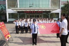 古城煤矿：重温入团誓词 追逐青春梦想