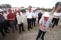 中国铁建总裁庄尚标赴京张高铁和兴延高速公路项目调研