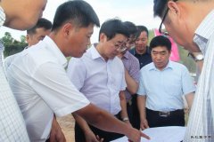 中铁二十一局： 党委书记庄纪栋到江西兴泉铁路4标现场办公指导建