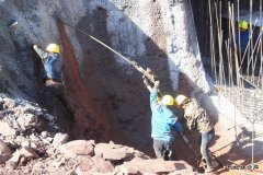 福建：兴泉铁路兴宁4标二分部“三九”连寒施工忙