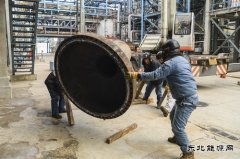 战“三九”严寒保生产