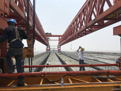 河南官渡黄河大桥一分部二工区进行特种设备第三方机构检测