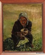 【闲情逸趣】油画《母亲》