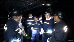 国家煤矿安监局胡海军副司长率检查组到金佳矿开展煤矿安全检查工