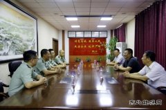 佳木斯供电公司：“八一”慰问官兵 畅叙鱼水情深