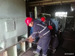 南露天煤矿圆满完成地面输煤新干线333号驱动站技改工作