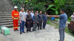 贵州盘江月亮田矿开展危化品应急演练