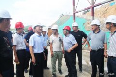 中铁二十一局：纪委书记李金生调研兴泉铁路兴宁4标建设工地