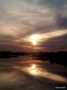 家乡的夕阳（摄影作品）