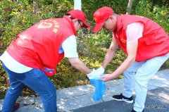 低碳环保行 欢乐迎国庆