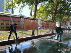 铜川矿业公司下石节煤矿创文先锋做表率美化矿山我先行