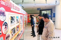 七台河公司开展“砥砺奋进 乐博体育的二十年”图片展活动