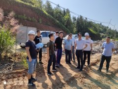 东南沿海铁路福建公司：副总经理杨焕检查兴泉铁路XQXN-4标工地
