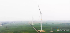 河南安阳风电项目首台风机并网发电