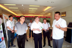 省公司客服中心领导到兴凯湖电业进行供电服务管控调研