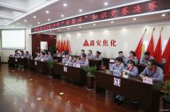 潞安焦化：开展“安康杯”知识竞赛