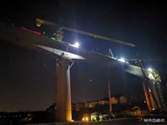 中铁二十一局：兴泉铁路石城段最复杂桥梁琴江特大桥主跨安全合拢