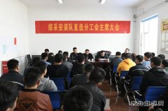 潞安集团李村煤矿队组直选分工会主席