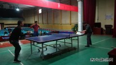 月矿举办乒乓球赛备战公司赛事
