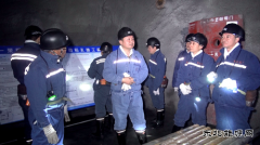 千米定向钻机在金佳矿正式投入使用