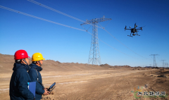 新疆送变电：吉泉线完成冬季无人机巡检