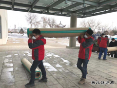 中铁十八局集团驰援天津防疫隔离区改造