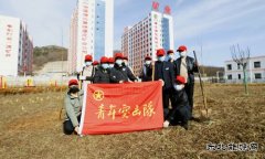 蒲白建庄矿业：培育践行雷锋心，植树添绿我先行