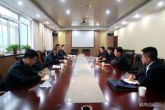 陕西延长石油矿业煤炭运销分公司到蒲白建新煤化走访调研