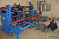 盛隆公司鸡西留守处锚网制品正式投产